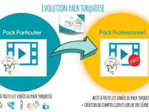 Evolution pack vidéos turquoise Particulier à Professionnel