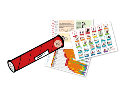 Pack Rouge Posters