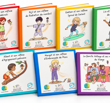 Collection Mini-flex® Série 1 – Pack de 7 livres sur les réflexes des enfants