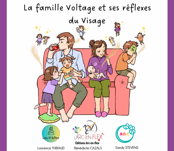 La famille Voltage et ses réflexes du visage - Version rigide